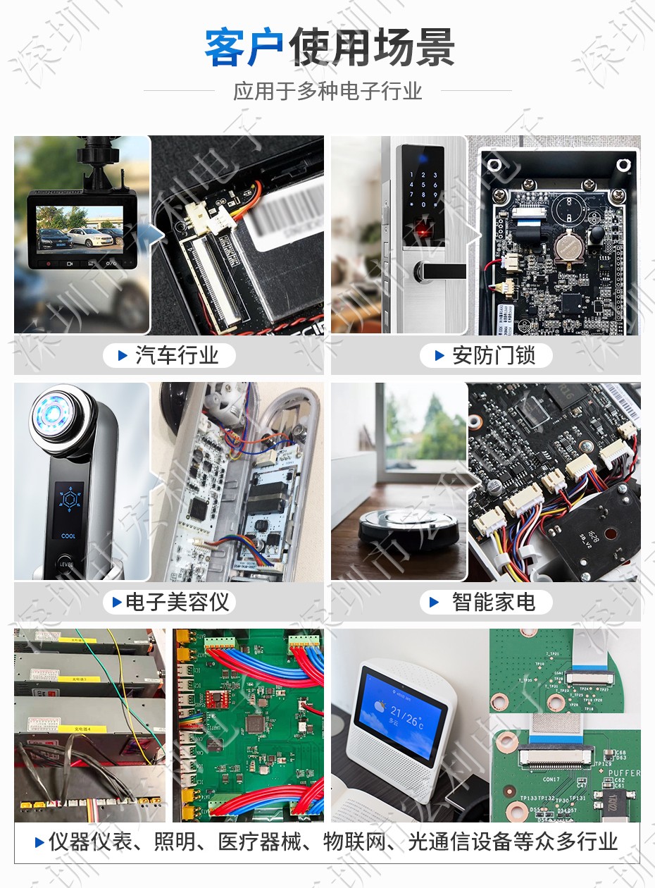 連接器fpc 插座 FFC/FPC排線連接器0.5mm間距 前翻蓋下接觸連接器