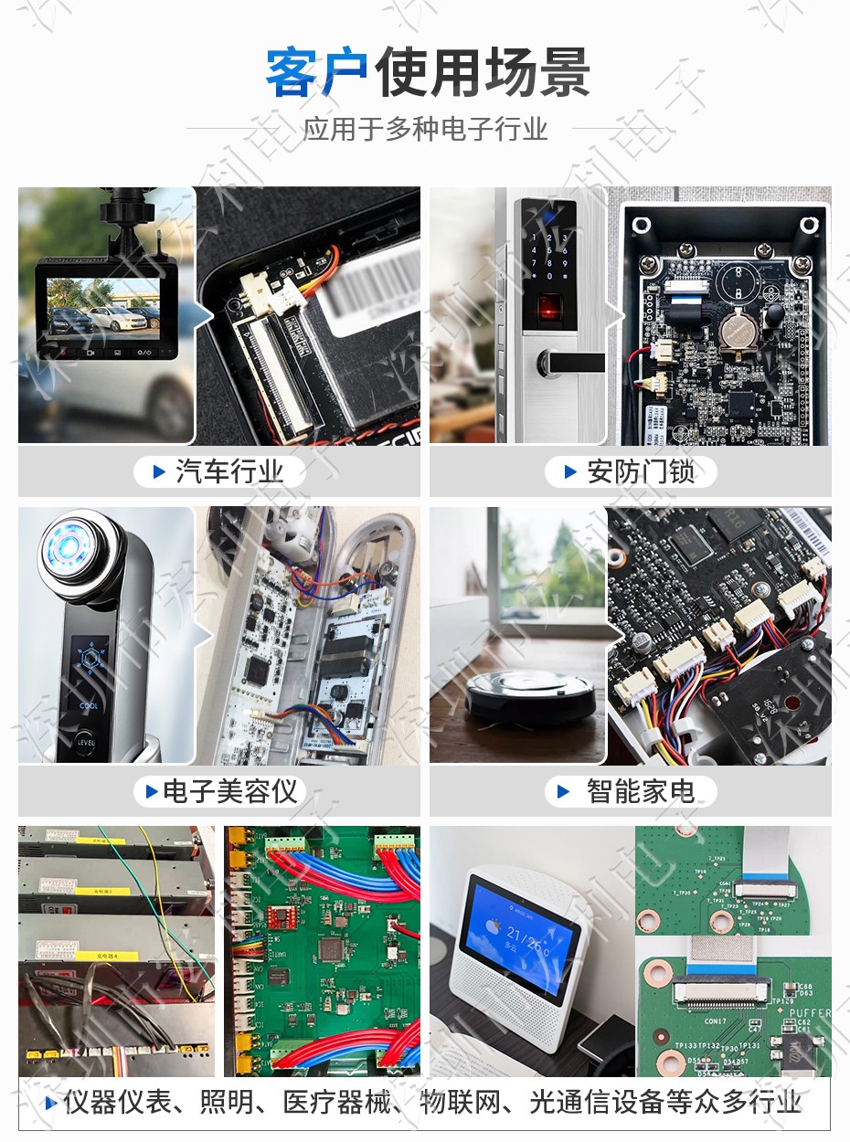 fpc扁平連接器后壓式0.5mm間距上接、下接6P/8P/12P/20P/24P/26P/30P/32P/36P/40P/50P/54P/60P